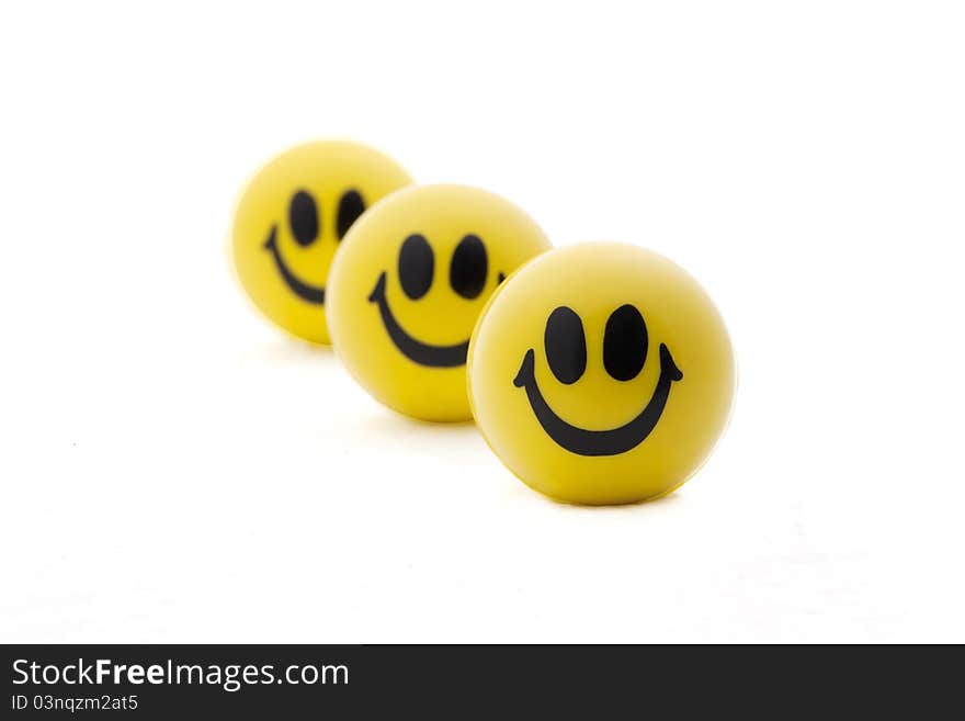 Smiling Balls In Perfect Order