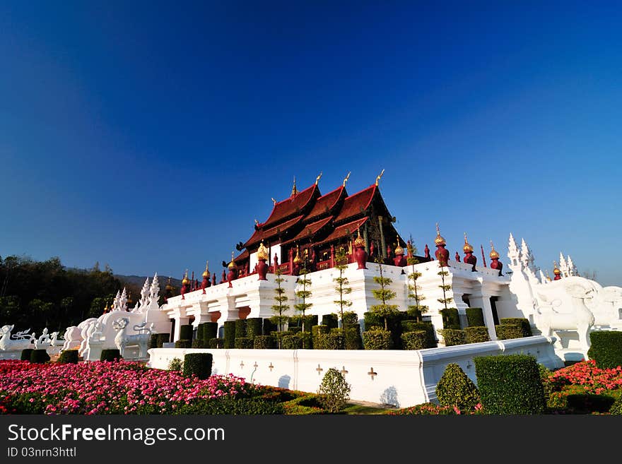 Temple in Chiang mai of Thailand. Temple in Chiang mai of Thailand