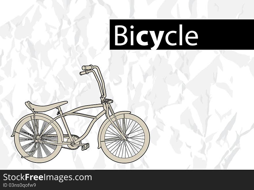 Outline bicycle