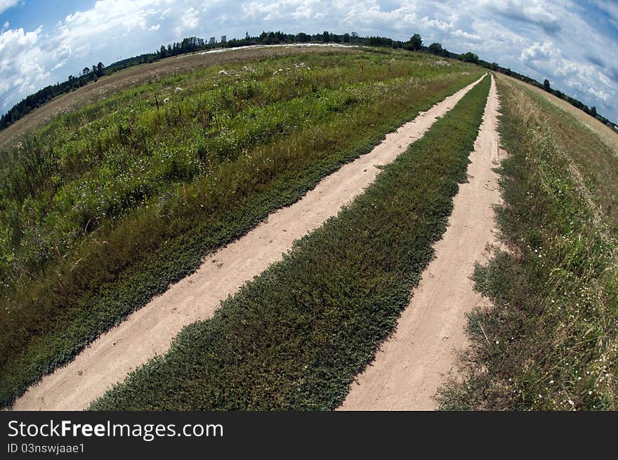 The road to the horizon