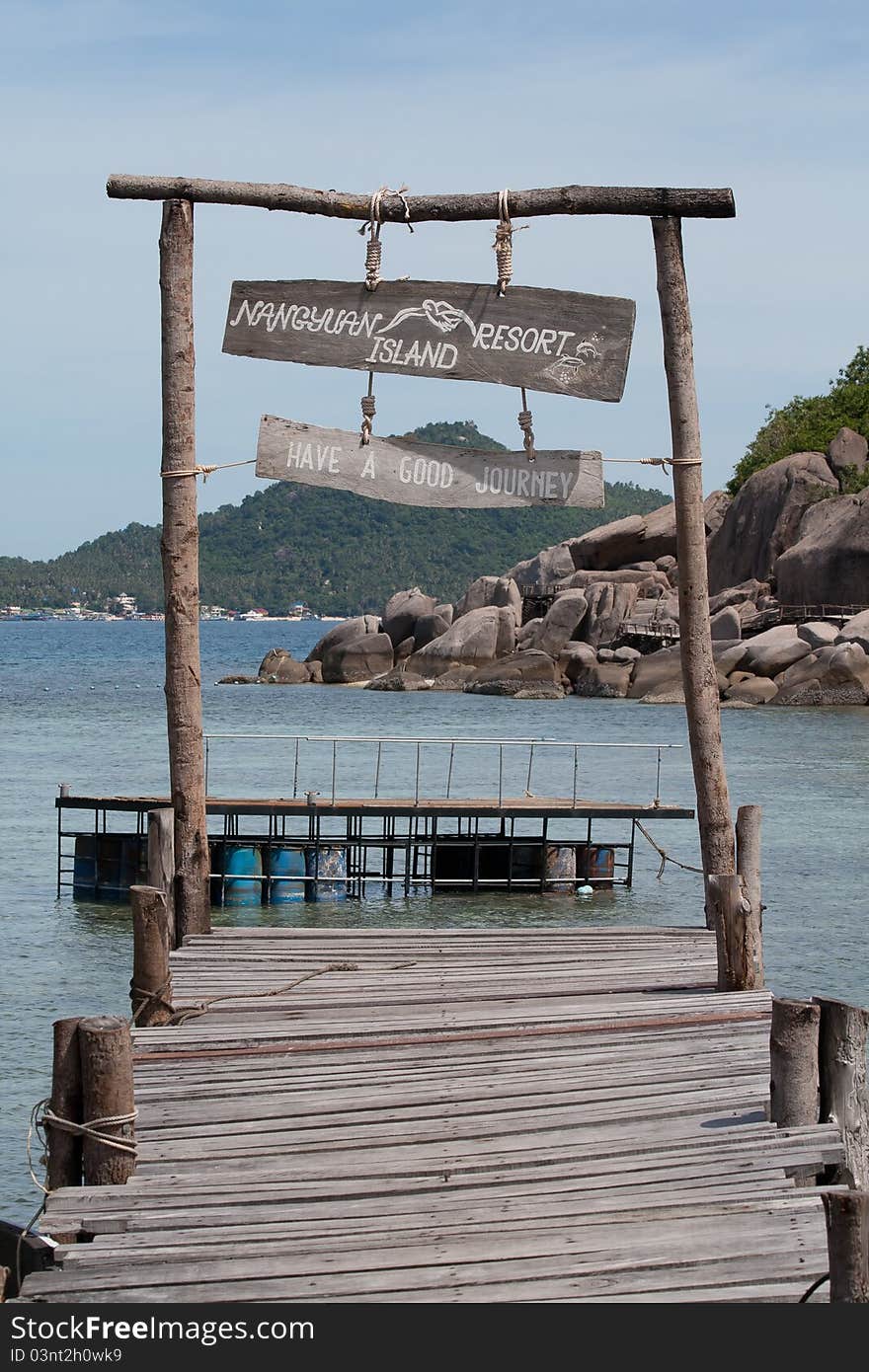 Landing stage