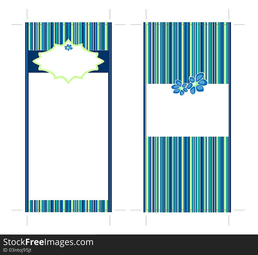 4x9 Two Sided Rack Card