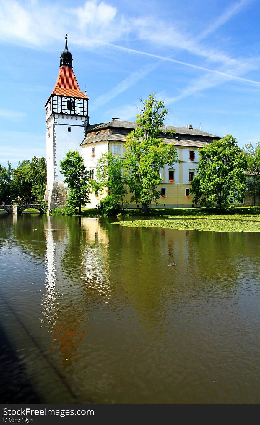 Blatna Castle in Czech Republic