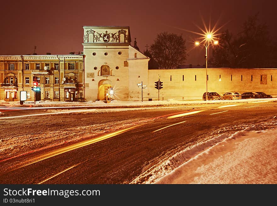 The Gate of Dawn (Ausros Vartu) is city-gate of Vilnius, the capital of Lithuania. The Gate of Dawn (Ausros Vartu) is city-gate of Vilnius, the capital of Lithuania.