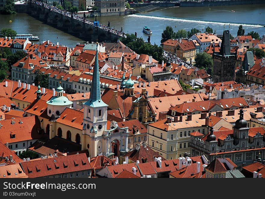 The center of Prague