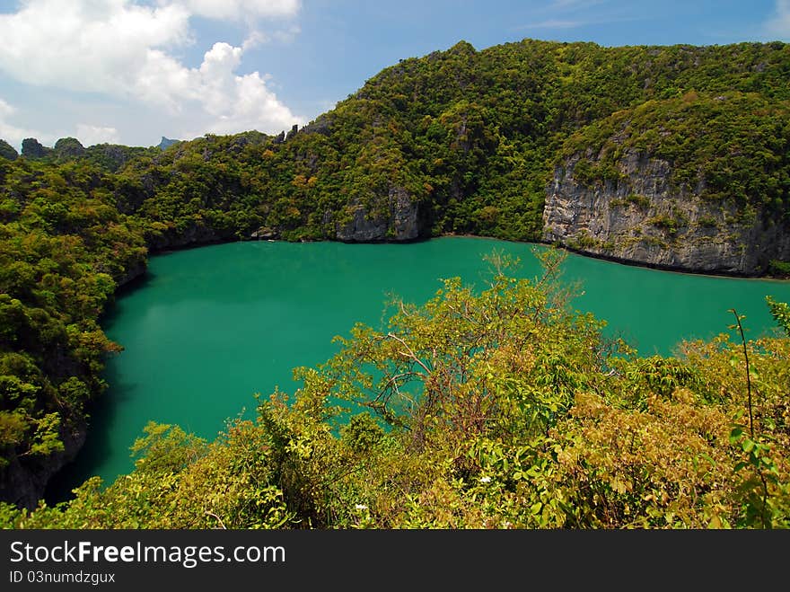 The Inner Sea, Angthong Marine National Park, Thailand. The Inner Sea, Angthong Marine National Park, Thailand