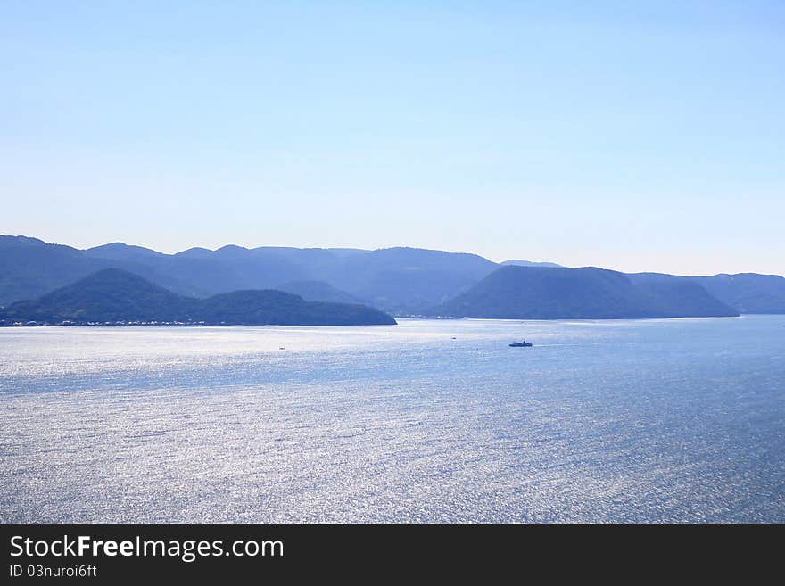 A Boat In The Sea