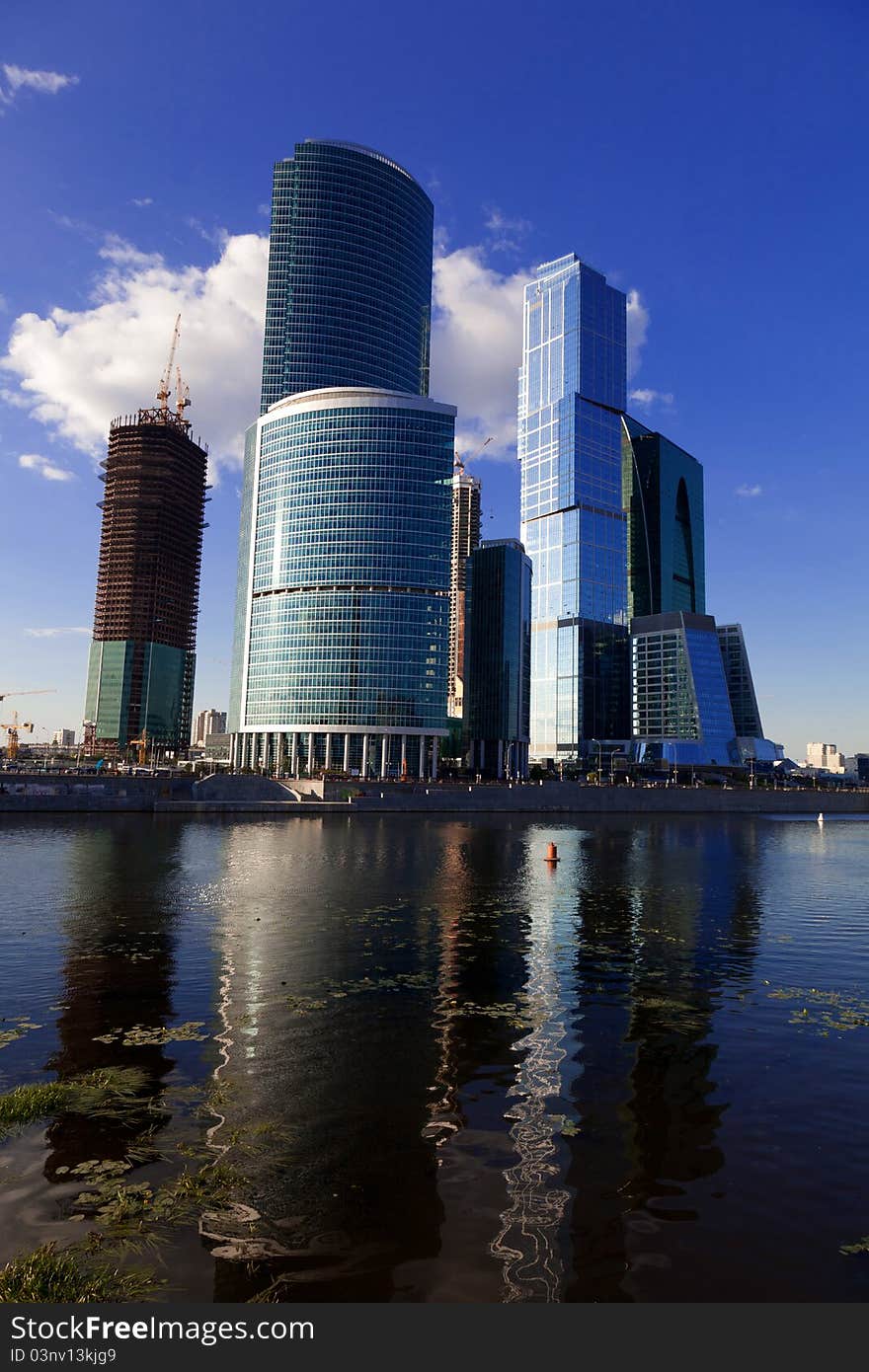 Skyscrapers Moscow-City