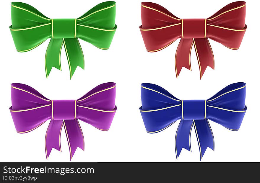 A set of bows