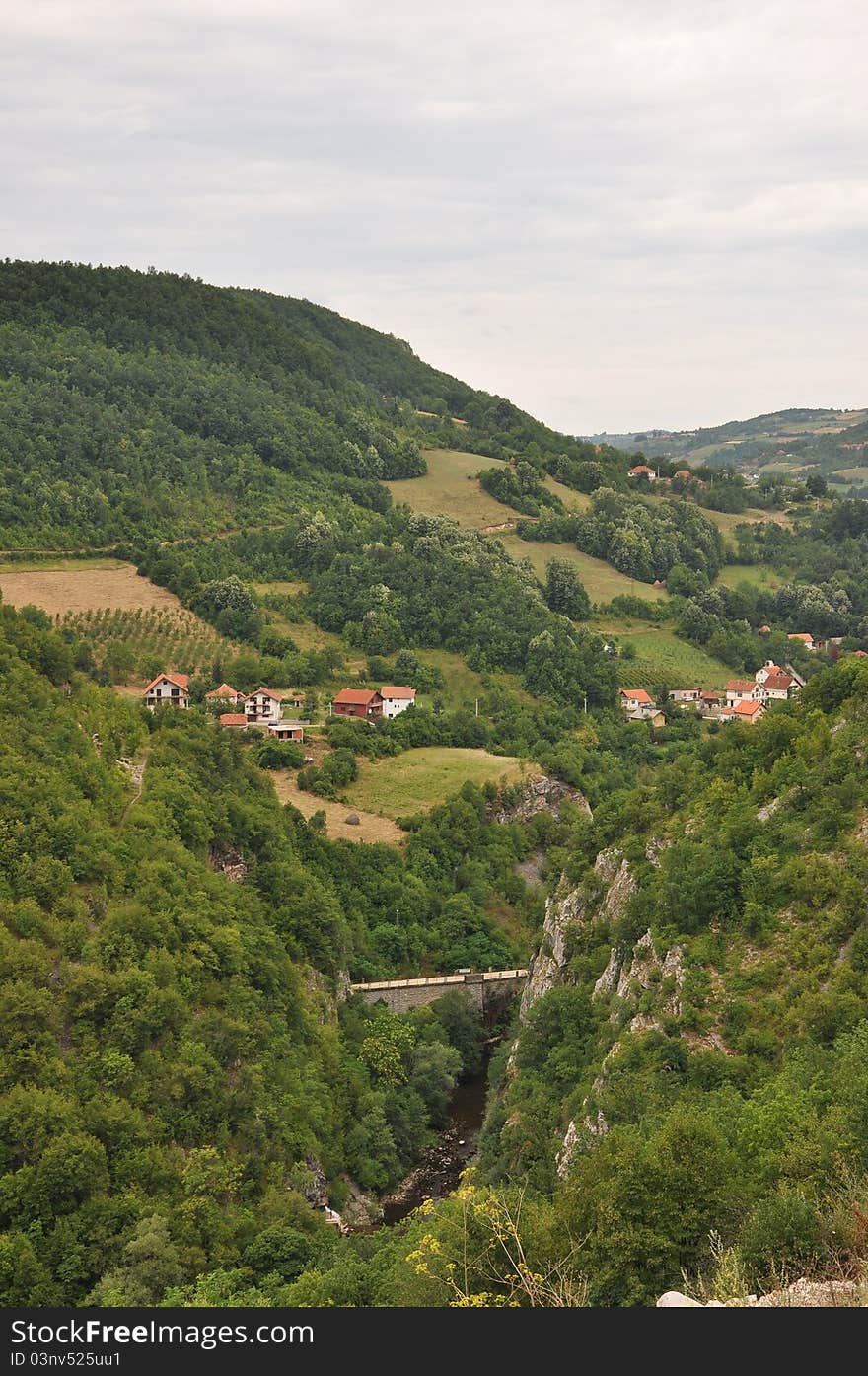 Landscape near Arilje. It´s a city which is situated aproximately 200 kilometres south from Belgrade. Landscape near Arilje. It´s a city which is situated aproximately 200 kilometres south from Belgrade.