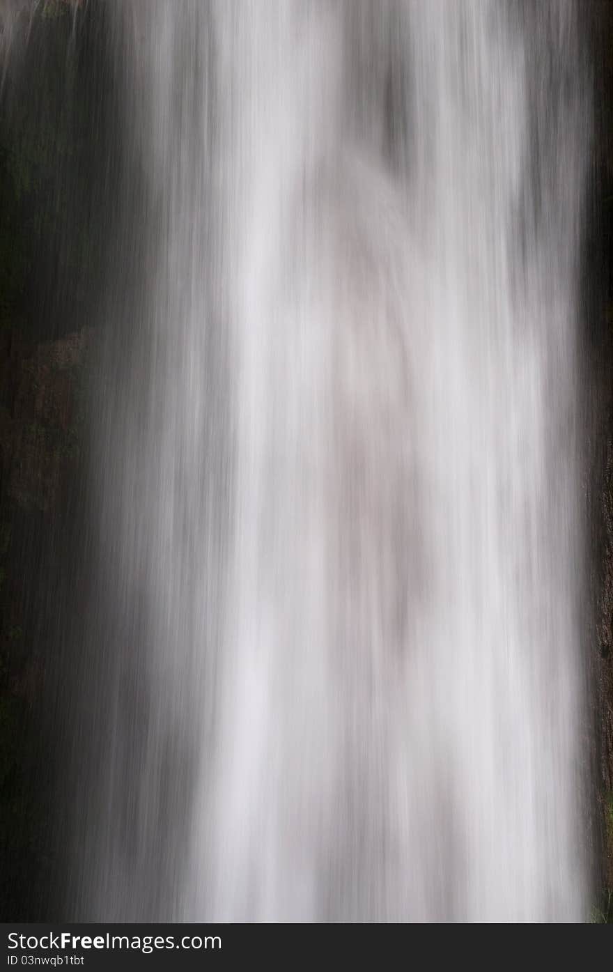 Waterfall At The Monasterio De Piedra