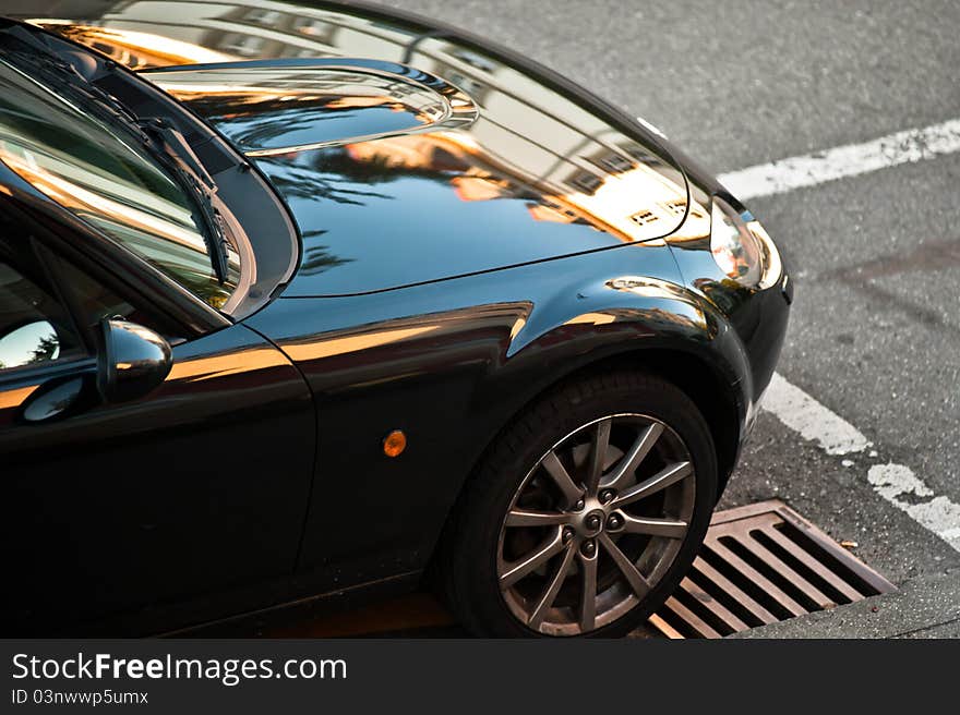 Mirroring on car