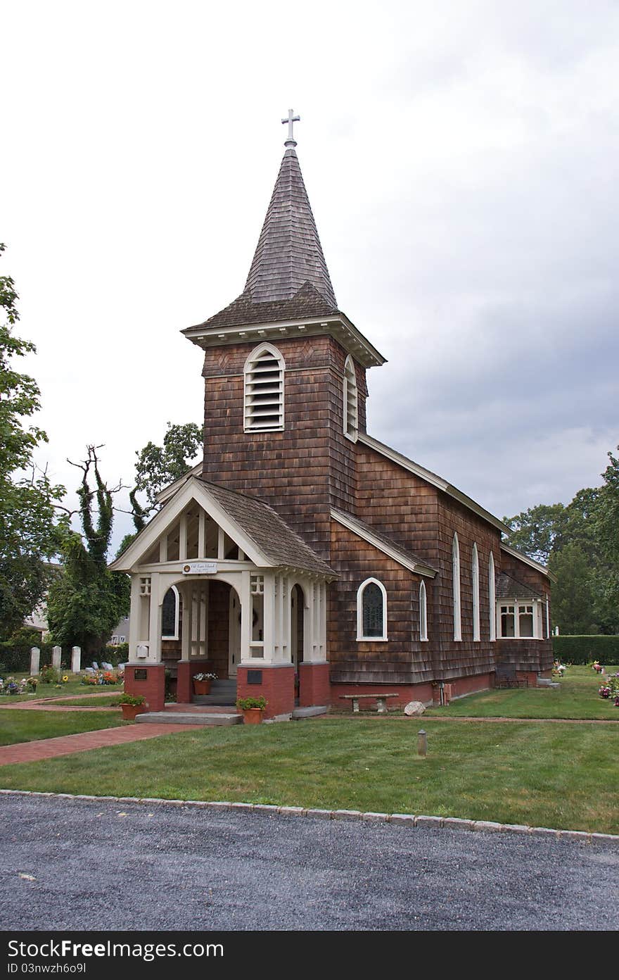 Old Grace Church on Long Island, New York