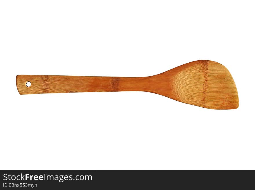 Kitchen materials bamboo wooden spoon. Kitchen materials bamboo wooden spoon