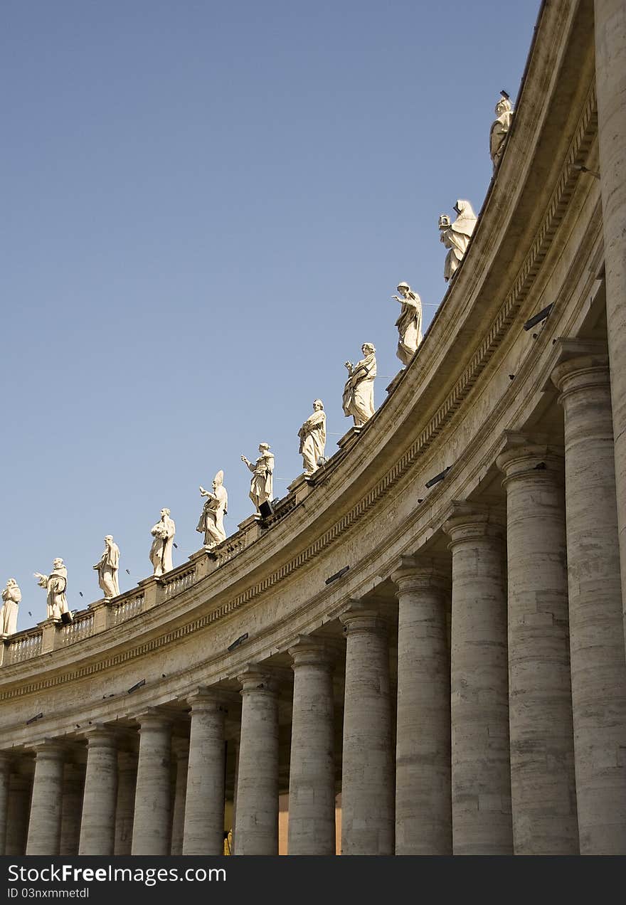 St Peter s Square Colonnade