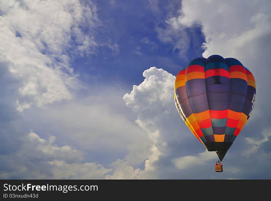 Balloon with blue sky