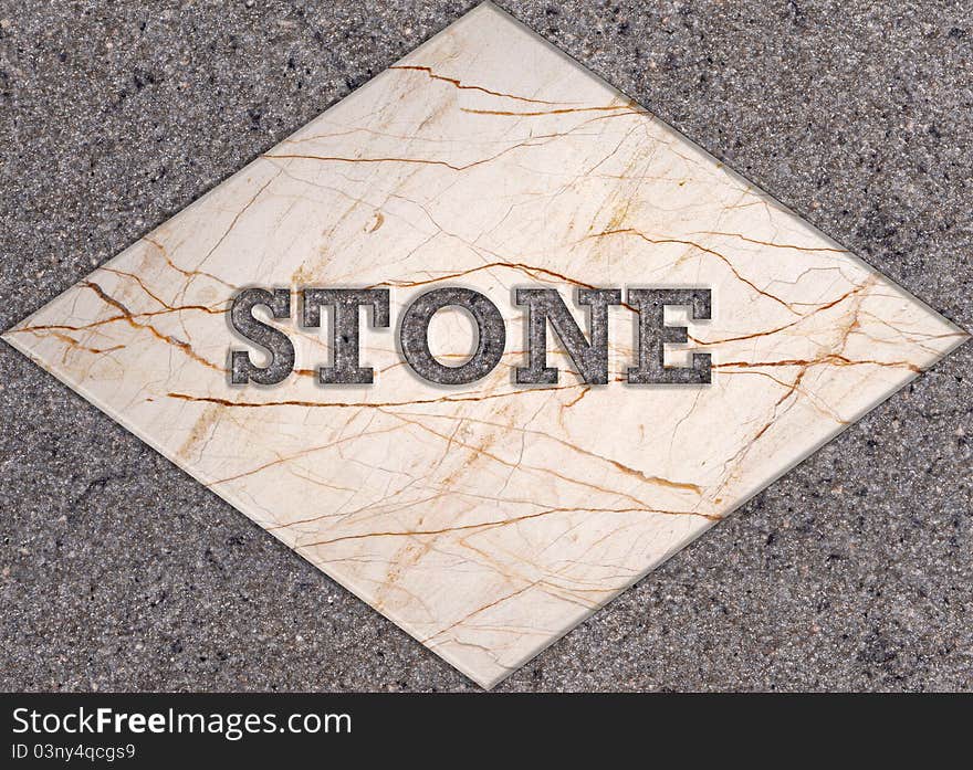 Mix marble and stone decor tiles. Mix marble and stone decor tiles