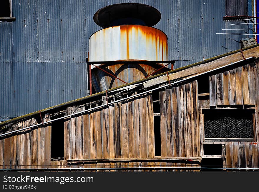 Industrial Vent on Roof