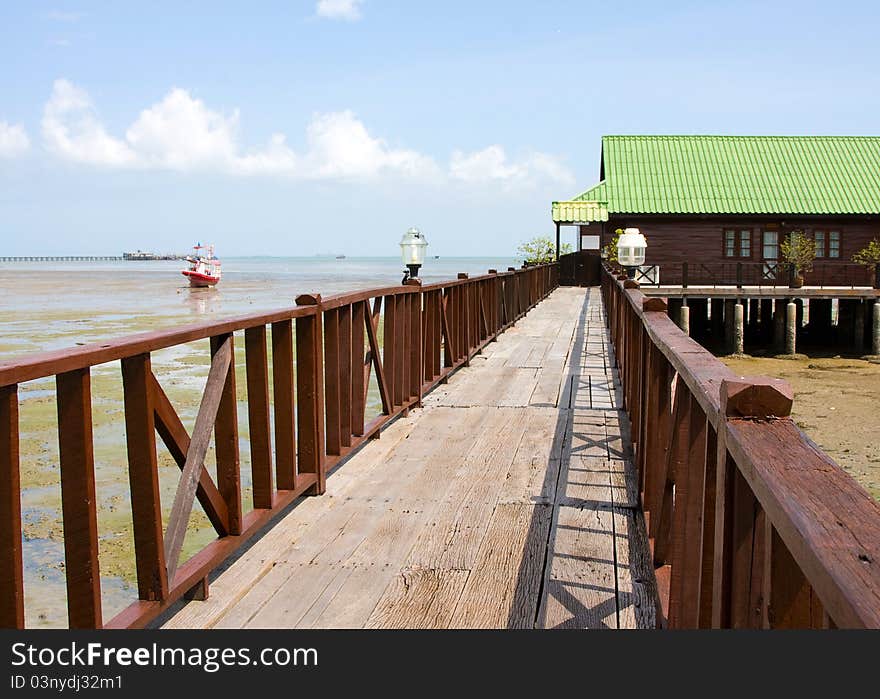 Pier in Thailand