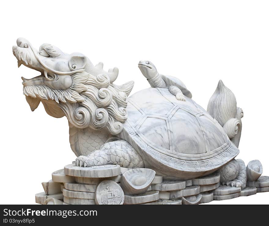 Turtle with dragon head