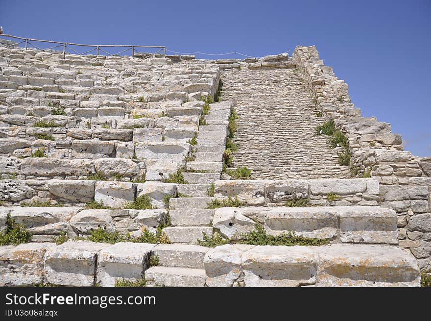 Greek temple insegesta, Sicily. Italy. Greek temple insegesta, Sicily. Italy.