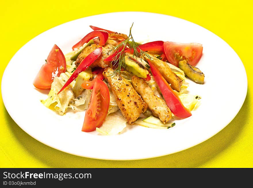 Plate Of Salad