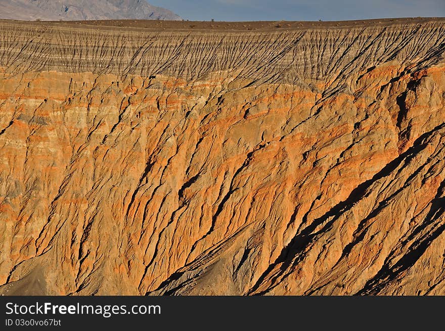 Ubehebe crater detail view