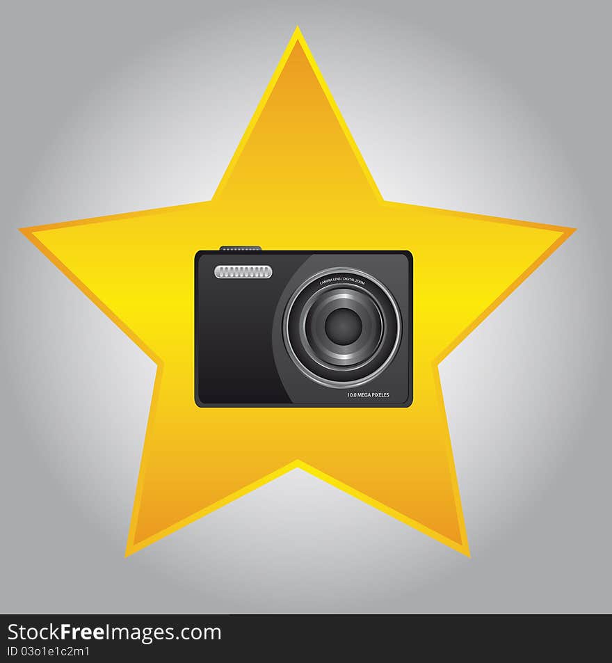 Camera and star