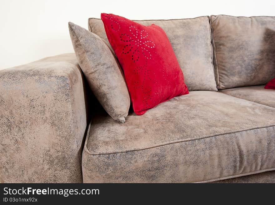 Sofa In A Living Room