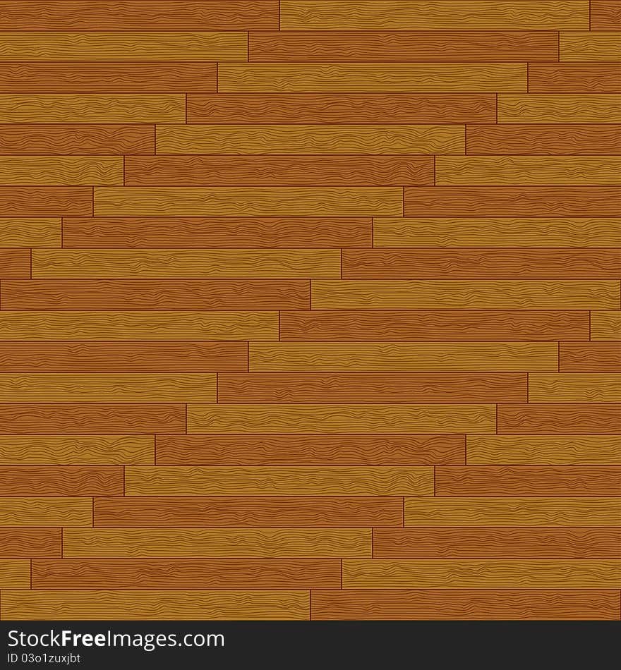 Wooden brown decorative floor parquet, seamless background. Wooden brown decorative floor parquet, seamless background