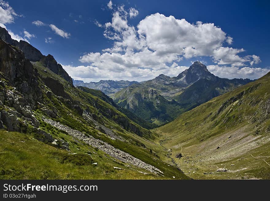 Valley and Midi d Ossau