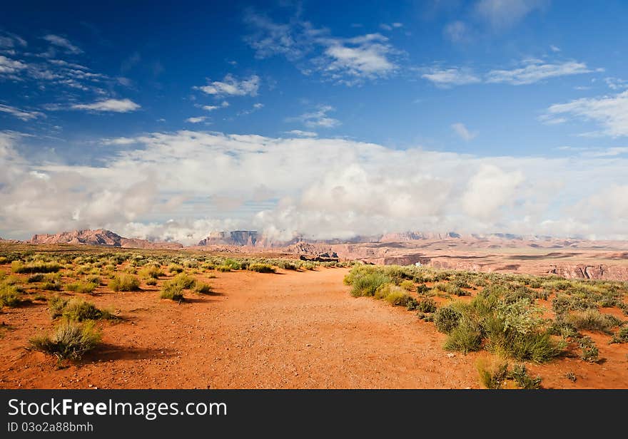 Horseshoe bend scenic viewpoint