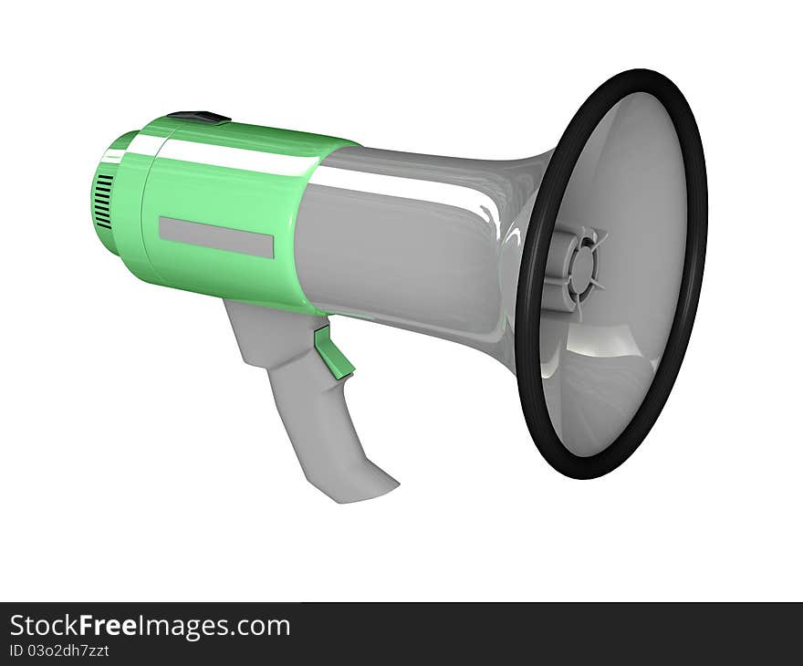 Green Megaphone