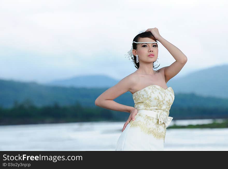 Portrait of Thai women