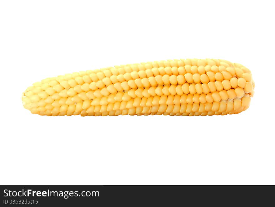 Variety of corn - corn on the cob yellow. Variety of corn - corn on the cob yellow