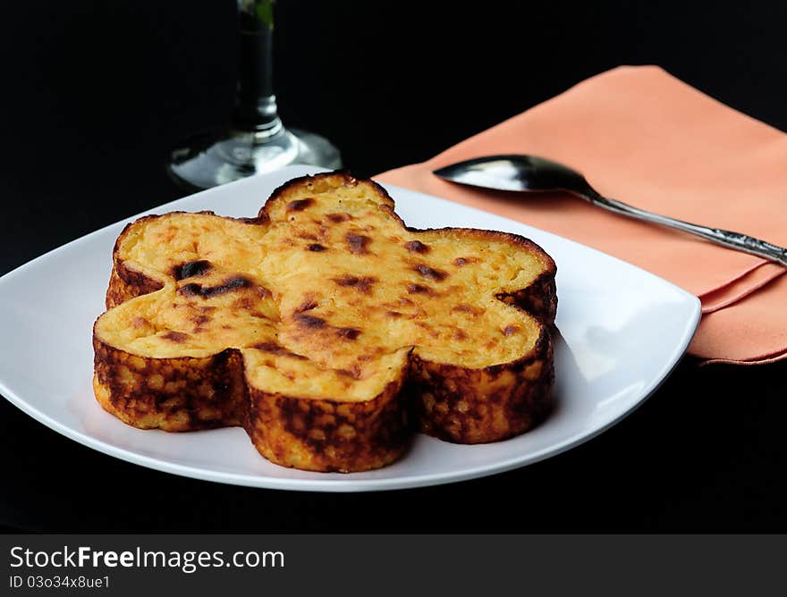 Bingka is a traditional food made from potatoes. Bingka is a traditional food made from potatoes.