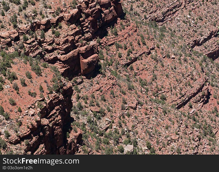 Grand Canyon Rock Formation