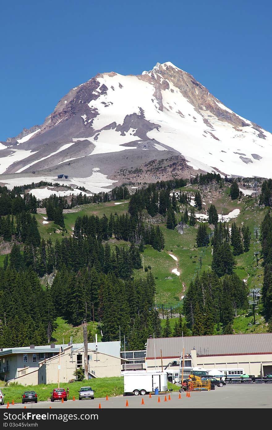 Mount Hood, pacific northwest highest peak.