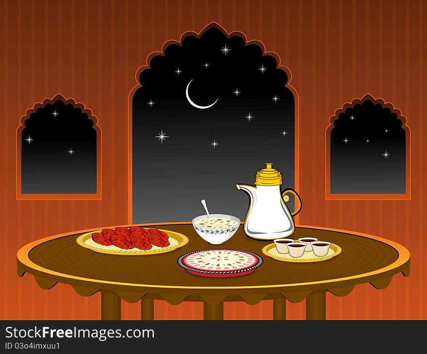 Illustration for ramadan kareem