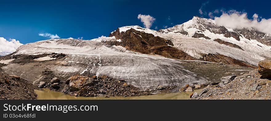 Mountain glacier