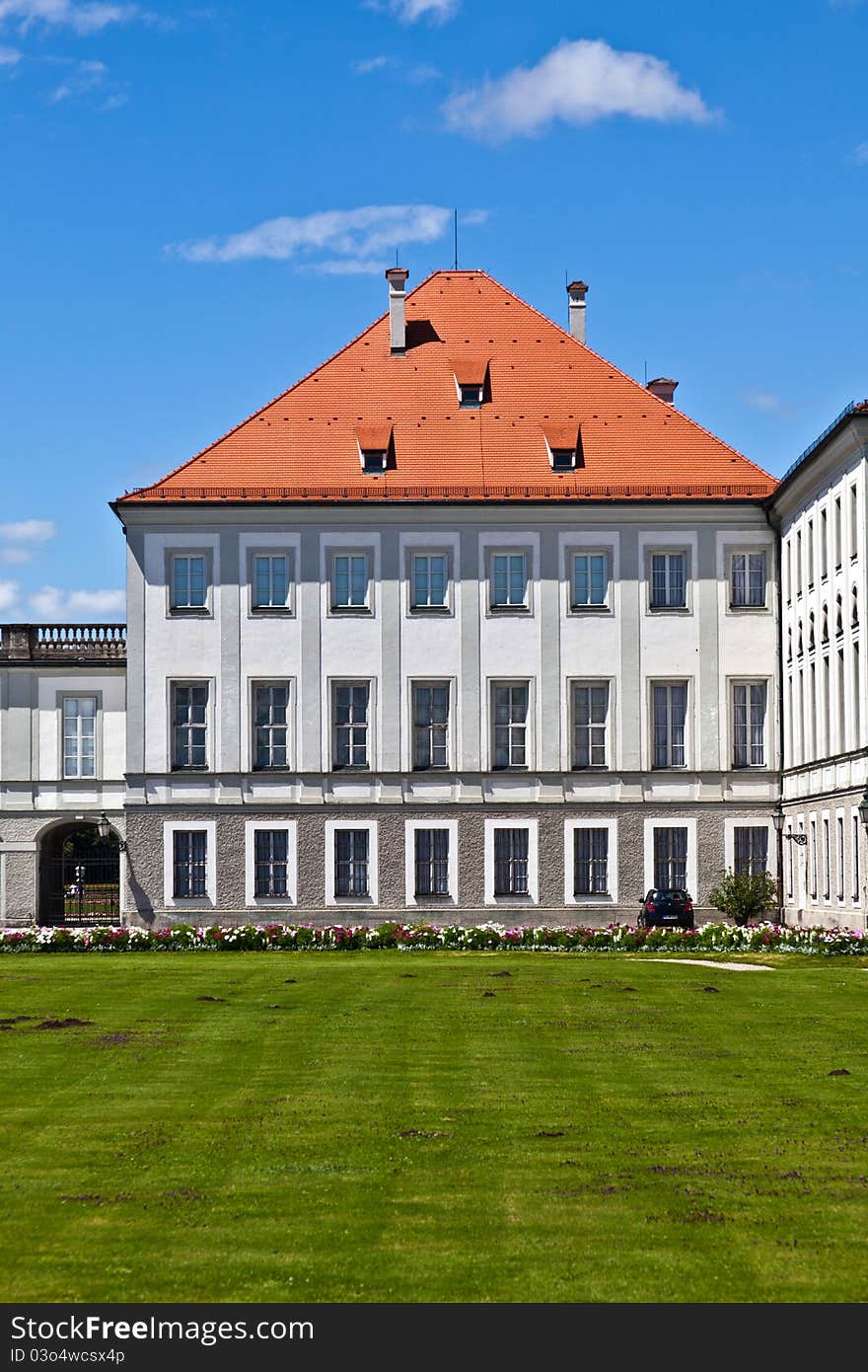 Park in nymphenburg castle, munich