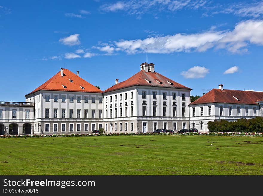 Park in nymphenburg castle, munich