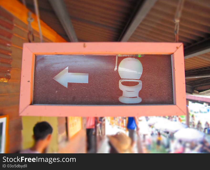 Cute signate at a market in Thailand. Cute signate at a market in Thailand.