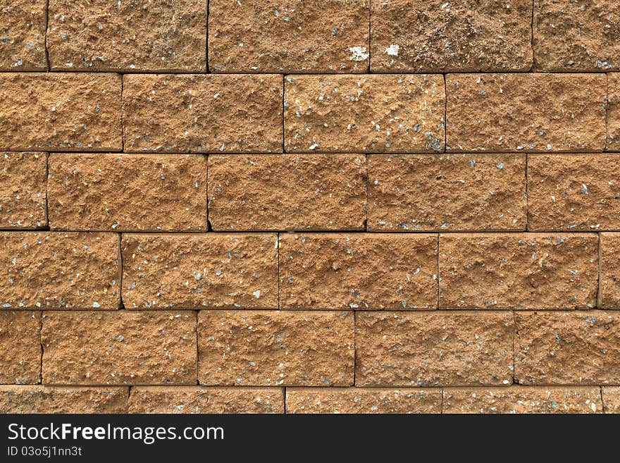 Brown brick wall texture for your background.