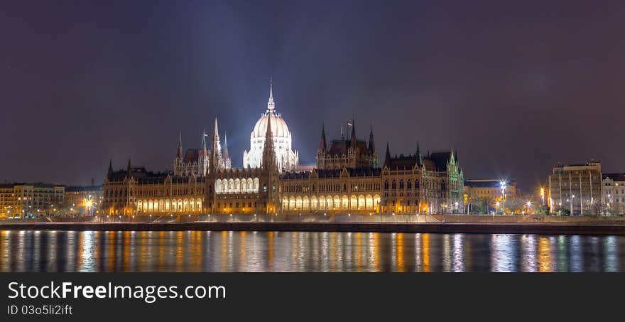 The Hungarian Parliament building