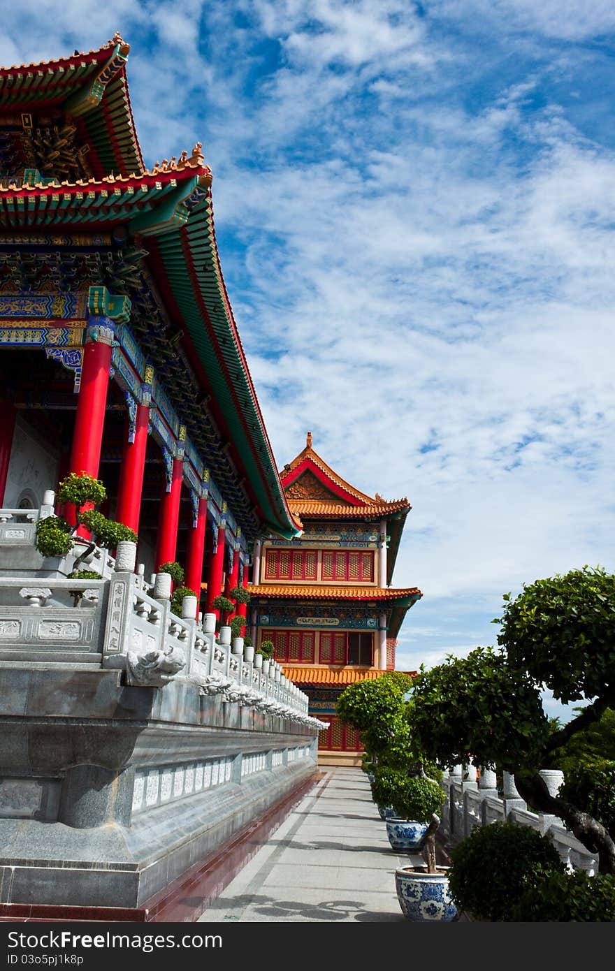 The beautiful temples in thailand