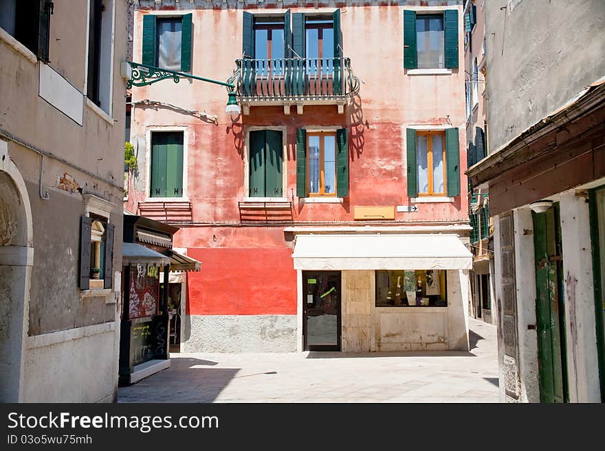 Square In Venice, Italy