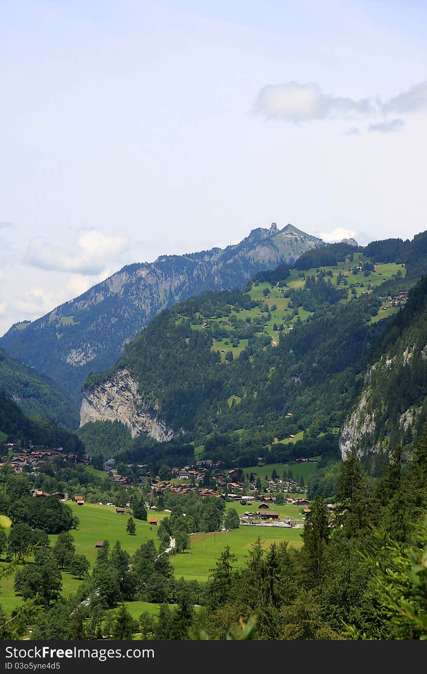 Switzerland countryside