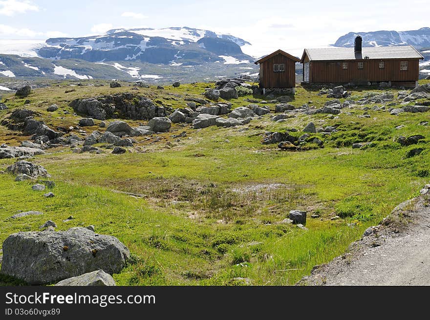 Rallarvegen alpine hut