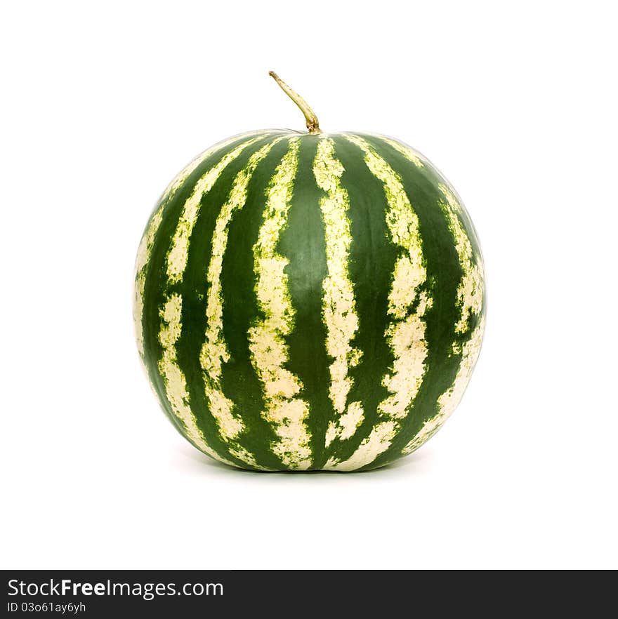 Watermelon on white background